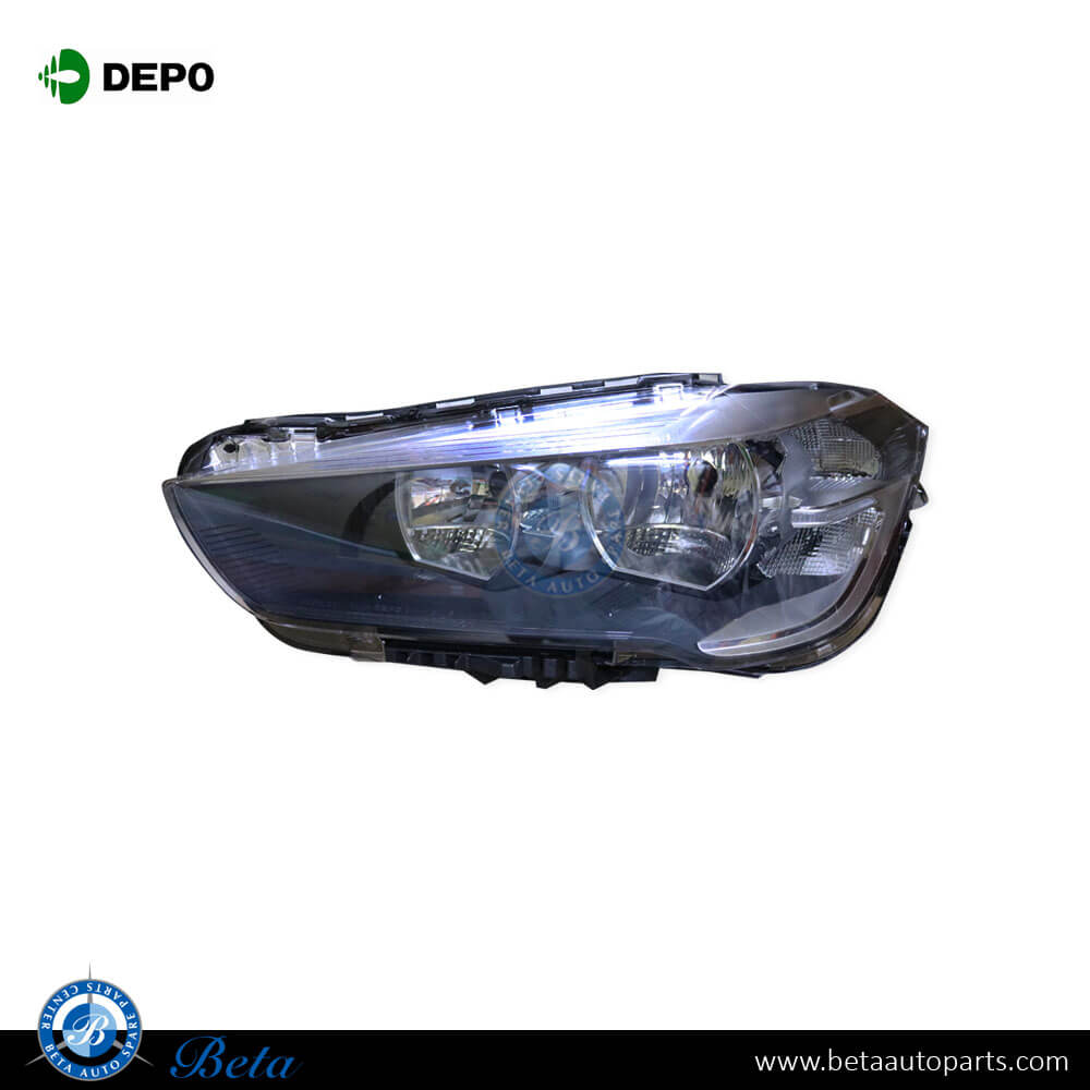 Left Side Headlamp Normal for BMW X1 F48 2016-Up models, Part Number 63117346533 Left Side Headlamp Normal for BMW X1 F48 2016-Up models, Part Number 63117346533